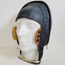 UNUSUAL FLYING HELMET - COLD WAR GERMAN SOVIET POST WW2 