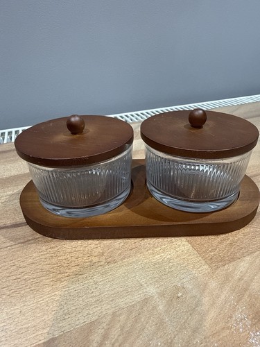 Vintage style wooden and glass - vintage-style,