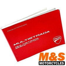 Ducati Multistrada 1200S Pikes Peak Owners Manual 2012 Print DE | OEM 91372081A