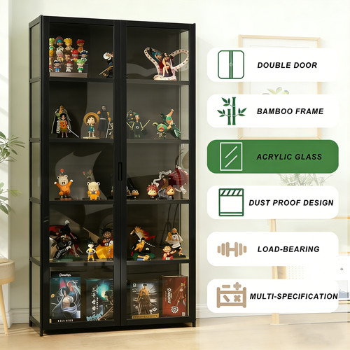 Tiers acrylic figure display - 5-tiers,