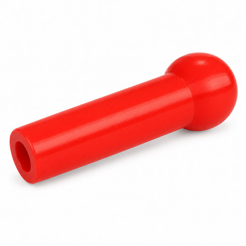 Red jockey wheel clamp handle - jockey,