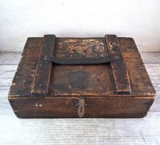 Somerset and Dorset Railway Wooden Egg Crate with handle