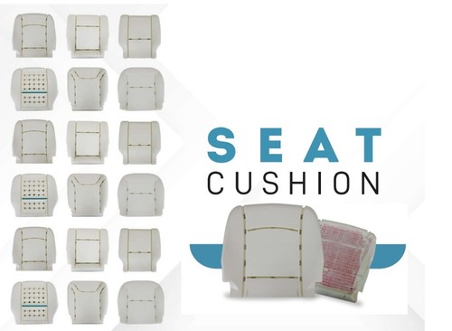Replacement front seat cushion - front,