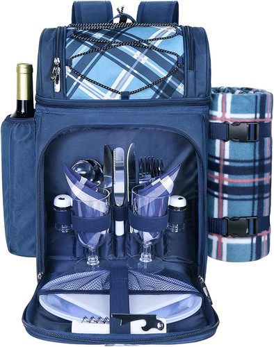 Deluxe picnic backpack for - picnic,
