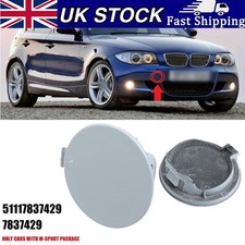 M SPORT BUMPER TOW HOOK EYE COVER 51117837429 For BMW 1 SERIES E81 E87 2004-11