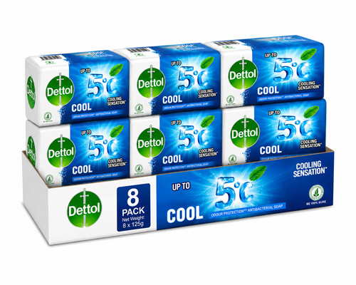 Pack 8 dettol - ,