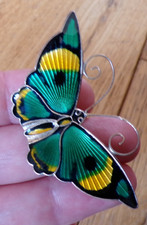 Sterling Silver Enamel Large