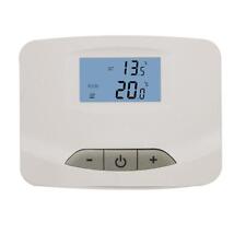 Digital Wireless Programmable Room Thermostat RF Stat 7 Day Heating Timer Energy