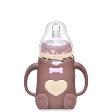 Baby feeding glass bottle 240ml