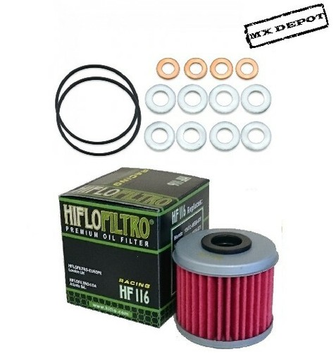 Flo hf116 oil filter - hi-flo,