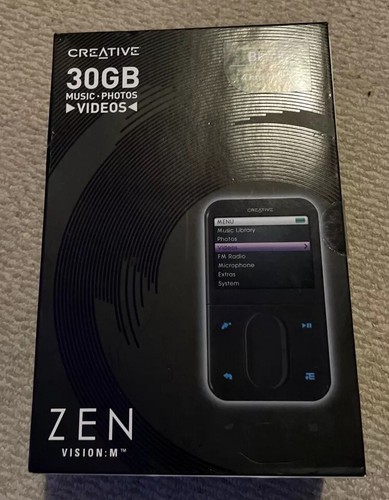 Creative zen vision - m, 30gb