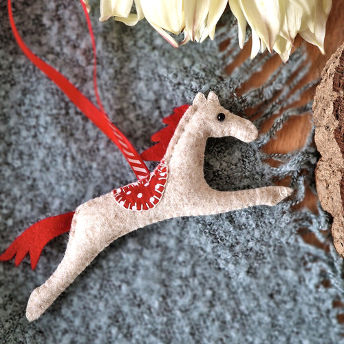 Felt horse handmade - handmade, sewing