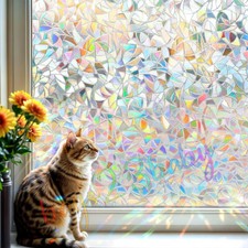 2M Rainbow Frosted Window Film