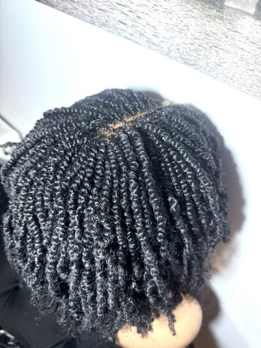Wig women braided kinky - braided,