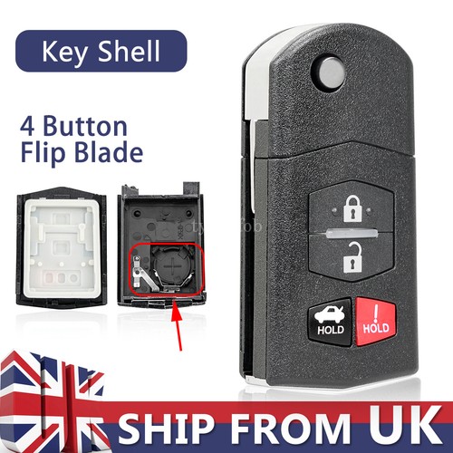 Replacement remote car key - key, fob
