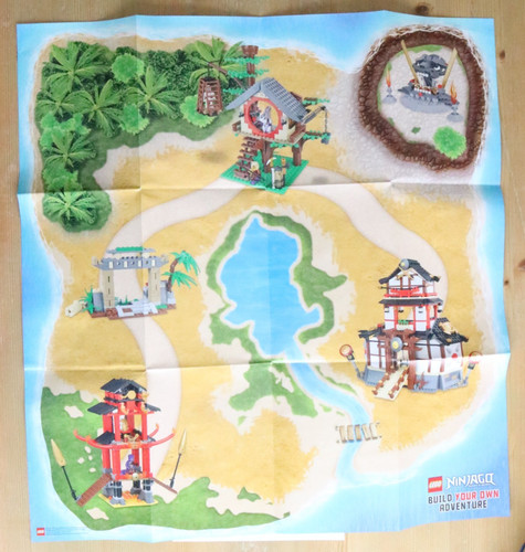 Lego ninjago play mat poster - lego,