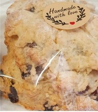 Homemade Rasin scones cakes X