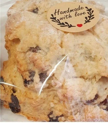 Homemade rasin scones cakes - scones,