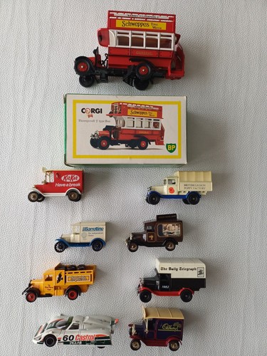 Boxed corgi thornycroft - thornycroft, type