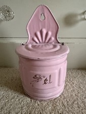 Vintage Pink French Enamel Sel