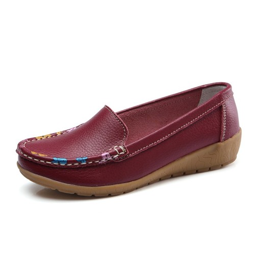 Ladies womens flats slip - flats, on