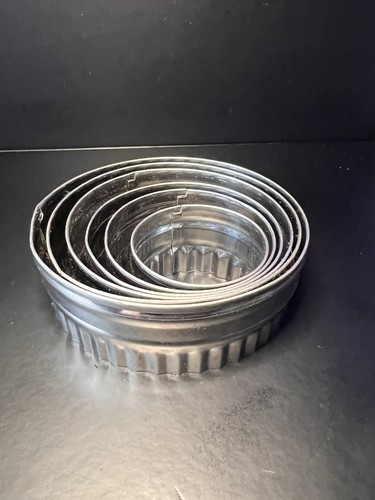Vintage piece fluted round - fluted,