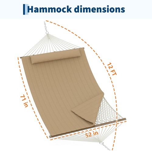 Garden hammock bed 350cm - hammock,