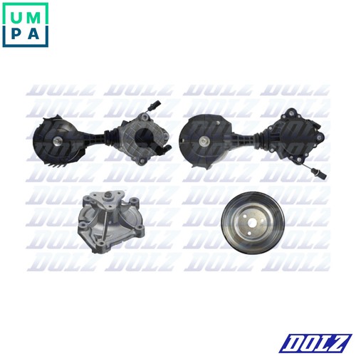 Water pump vribbed - vribbed, kit