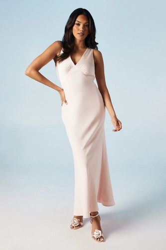 Coast blush line dress - blush, a-line