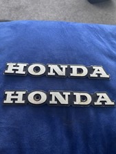 honda cx500 tank badges good used condition 