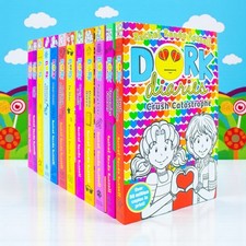 Kids Fiction Books Dork Diaries 12 Book Collection Rachel Renée Russell Gift