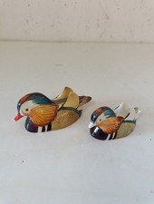 Beswick Mandarin Duck 1519 x2 approved by Peter Scott 
