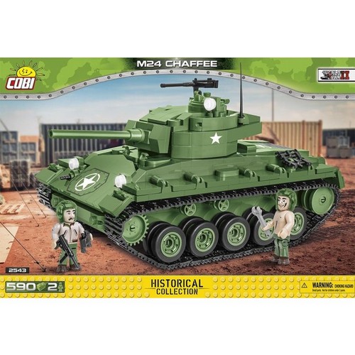 Cobi 2543 wwii m24 - wwii, chaffee