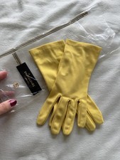 Yellow Ladies Silk Dress