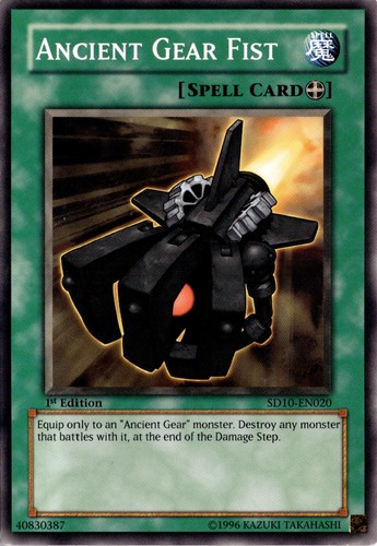 Ancient gear fist - ancient, 1st
