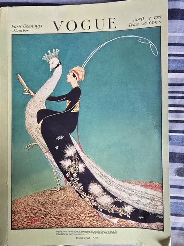 Vintage style vogue cover - style,