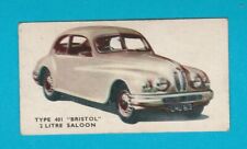 MOTOR  CAR  -  CARD  NO.  32 (B)  -  BRISTOL  2  LITRE  - KELLOGGS - 1949