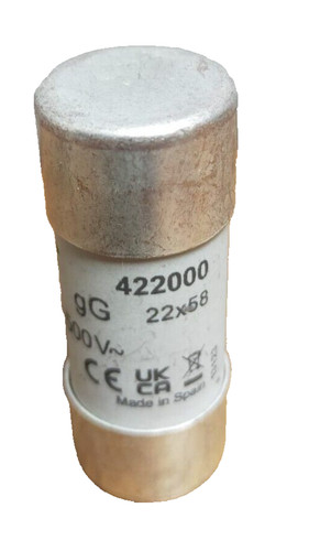 Fuses 422000 500v - df, 22mm