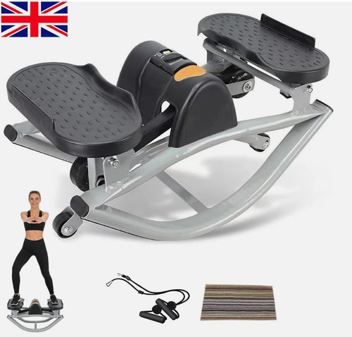 Shaped rock stepper machine - u-shaped,