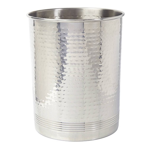 Metal hammered silver - silver, storage