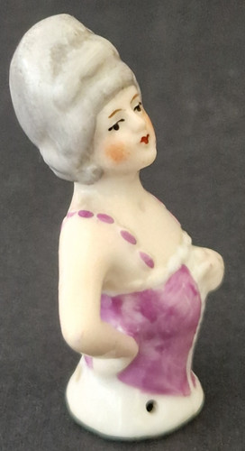 Antique german half doll - antique,