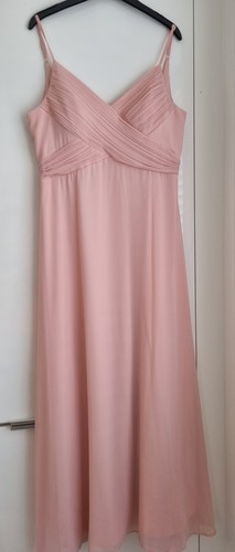 Bridesmaid prom dress - dress, pale