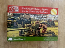 L283 Plastic Soldier Model Kit WW2G20004 - British 6pdr Anti Tank-Gun and Loyd