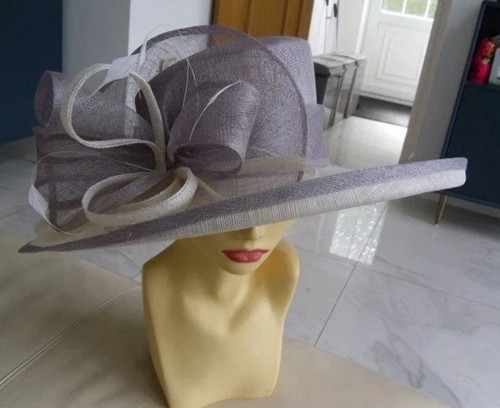 Peter bettley grey sinamay - grey,
