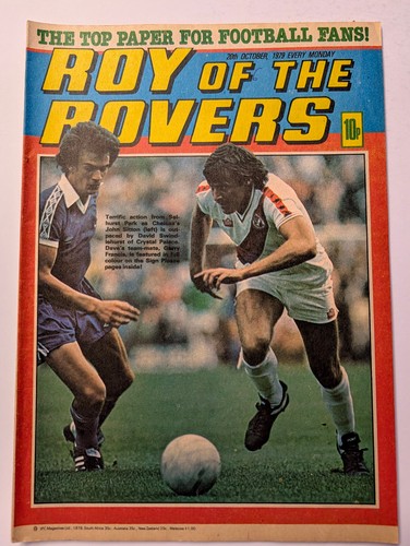 Roy the rovers comic 20th - of,