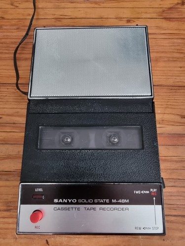 Sanyo m48m vintage portable - sanyo,