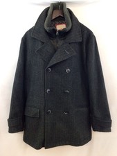 Joe Browns Men’s Dark Green Tweed Style 2 In 1 Coat Jacket Effect Size M 