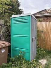 Portable Site Toilet portaloo Mains Connection for Builders or Self-Build