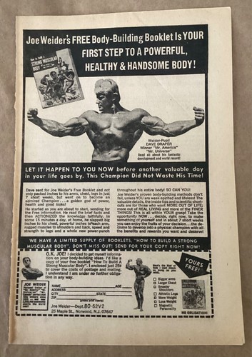 Joe weider bodybuilding 1973 - joe,