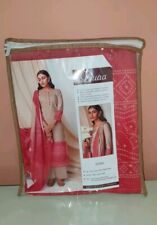 Pakistani Indian Designer Digital Printed Lawn Unstitched Suit 3PC Salwar Kameez